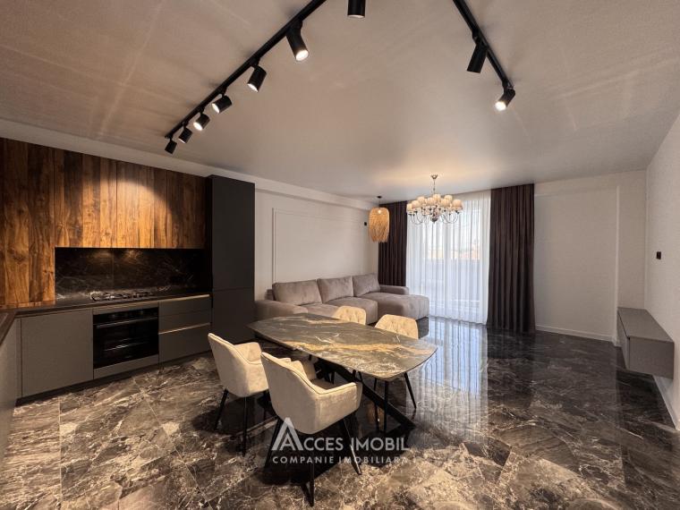 Duplex in 2 levels! Durlești, Izvoarelor street, 3 rooms + living room, 120m² + 2 ares. Eurorepair!: 1