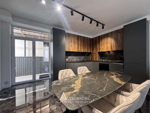 Duplex in 2 levels! Durlești, Izvoarelor street, 3 rooms + living room, 120m² + 2 ares. Eurorepair!: 2