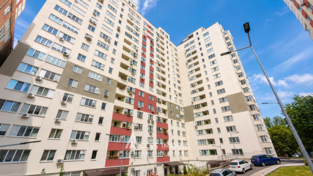 Ecosem Grup! бул. Мирча чел Бэтрын, 2 комнаты + гостиная. Евроремонт!: 12