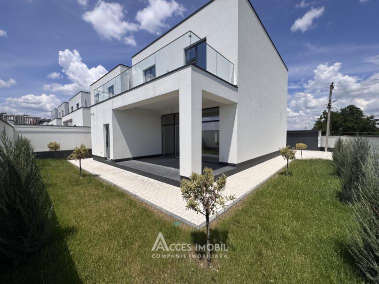 Casă Cottage! Durlești, str. Caucaz, 3 camere + living, 160m2 + 4 ari. Reparație Premium!: 11
