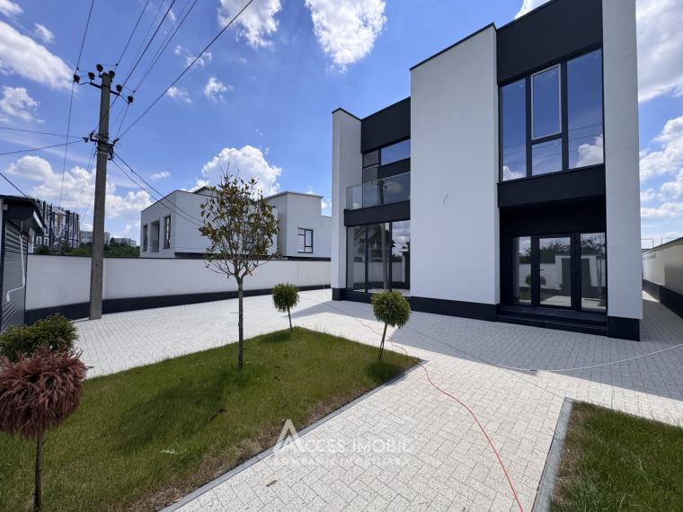 Casă Cottage! Durlești, str. Caucaz, 3 camere + living, 160m2 + 4 ari. Reparație Premium!: 0