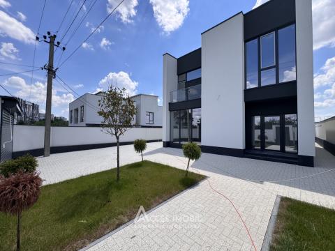 Casă Cottage! Durlești, str. Caucaz, 3 camere + living, 160m2 + 4 ari. Reparație Premium!: 0