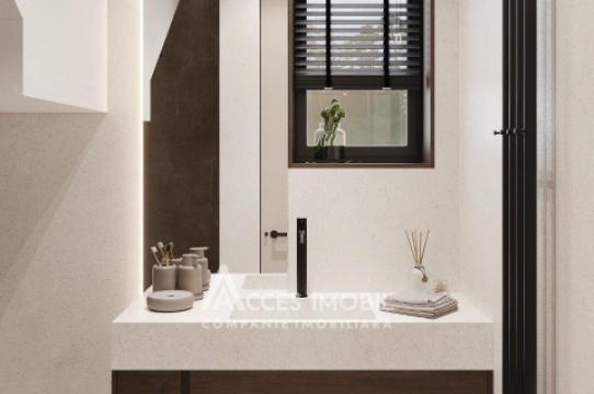 Casă Cottage! Durlești, str. Caucaz, 3 camere + living, 160m2 + 4 ari. Reparație Premium!: 27