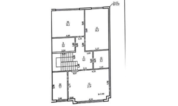 Таунхаус в 2 уровня! Кодру, ул. Скиноаса-Вале, 3 комнаты + гостиная, 173м² + 2 сотки.: 15