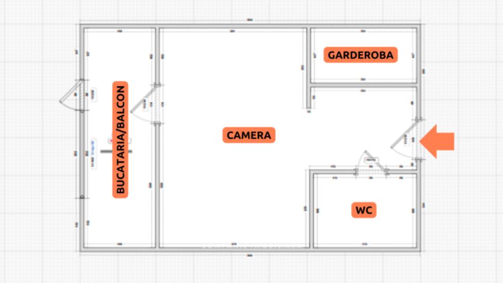 Buiucani, Ion Luca Caragiale Street, 1 room. Middle position!: 5