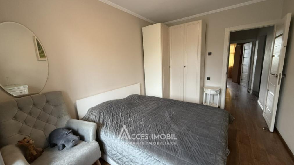 Codru, str. Grenoble, 3 camere + living. Euroreparație! Seria 143! Încălzire autonomă!: 1