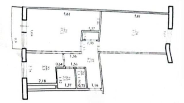 Botanica, str. Teilor, 2 camere. De mijloc!: 13
