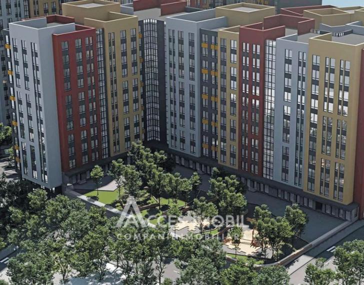 SkyHouse! New Block! Botanica, Cetatea Alba Street, 2 rooms. Autonomous heating!: 2