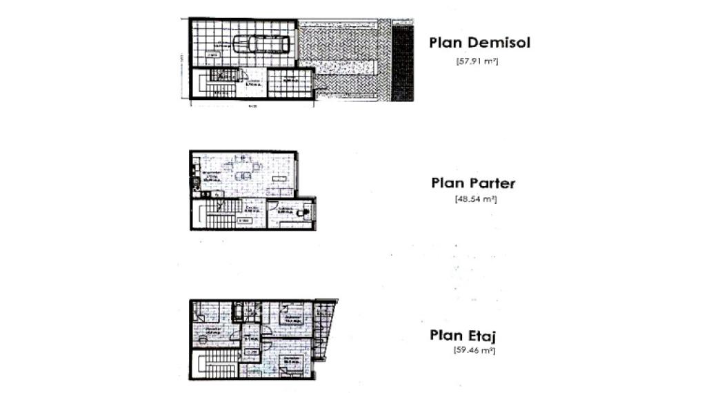 Flormincom! 3-storey TownHouse! Buiucani, Bisericii street, 4 rooms + living room, 166m² + 1 are. White version!: 11