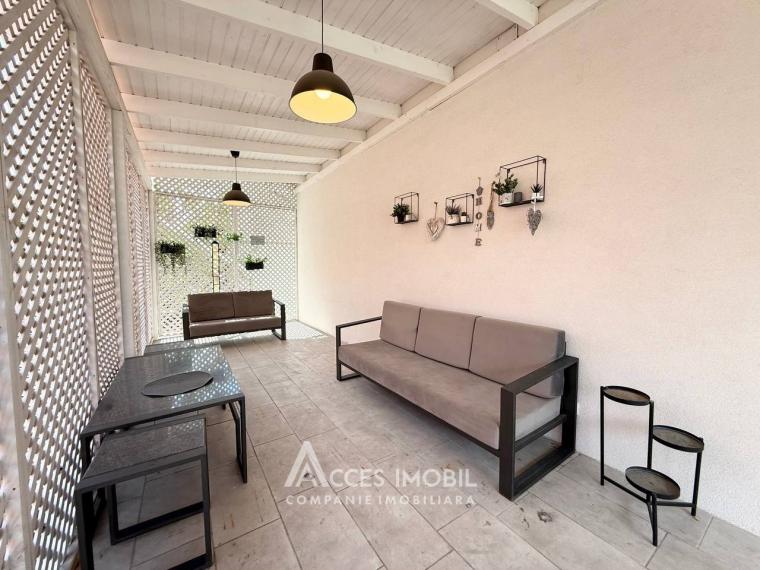 Rent! Townhouse in 2 levels! Durlești, Păcii street, 3 rooms + living room, 115m² + 3 ares. Eurorepair!: 21
