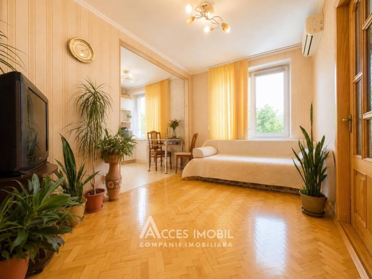 Râșcani, str. Andrei Doga, 2 camere + living. Localizare de mijloc!: 2