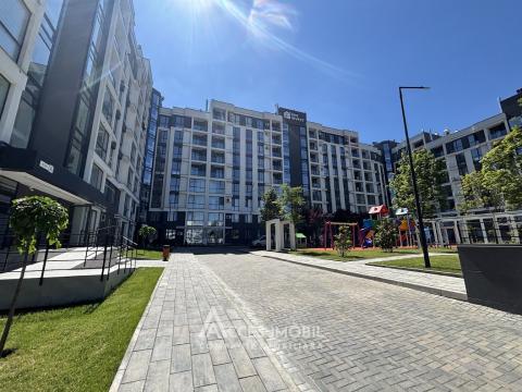 Bloc Nou! Durlești, str. Regina Elisabeta, 1 cameră + living. Euroreparație!: 8