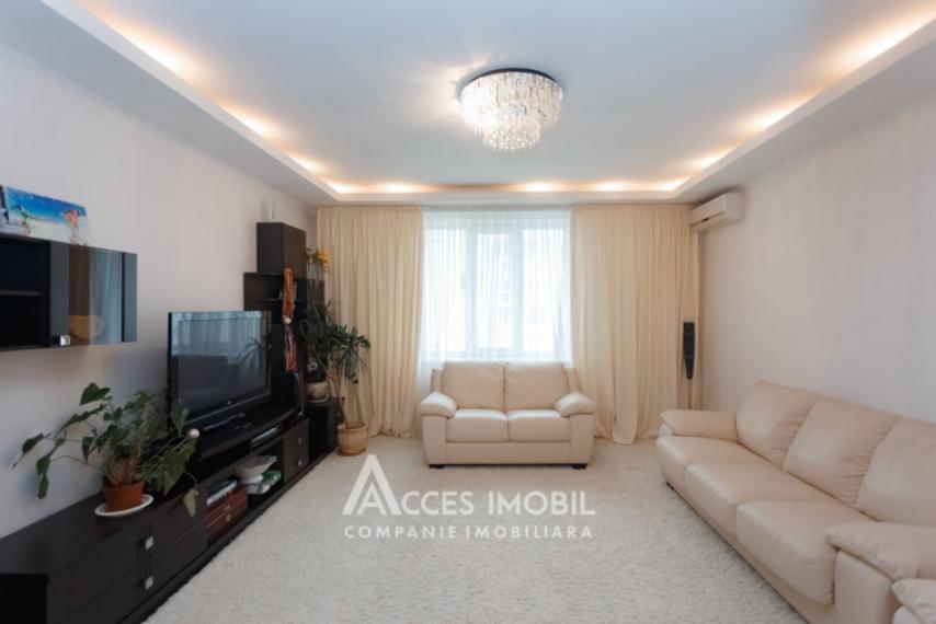 Bloc Nou! Botanica, str. Grenoble, 3 camere + living. Euroreparație! Încălzire autonomă!: 3