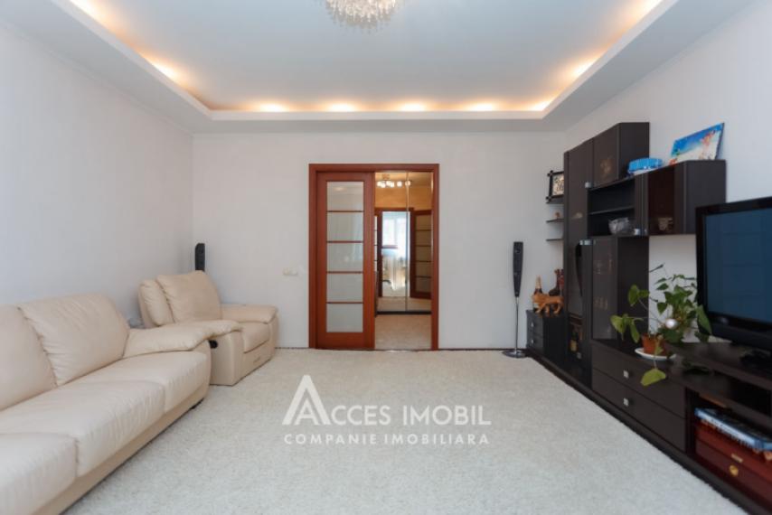 Bloc Nou! Botanica, str. Grenoble, 3 camere + living. Euroreparație! Încălzire autonomă!: 2