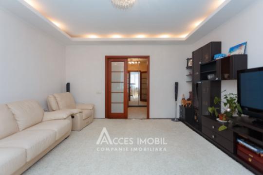 Bloc Nou! Botanica, str. Grenoble, 3 camere + living. Euroreparație! Încălzire autonomă!: 2