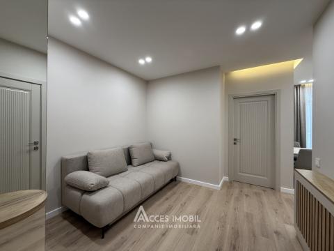 Bloc Nou! Codru, str-la 4 Valea Apelor, 1 cameră + living. Euroreparație!: 6