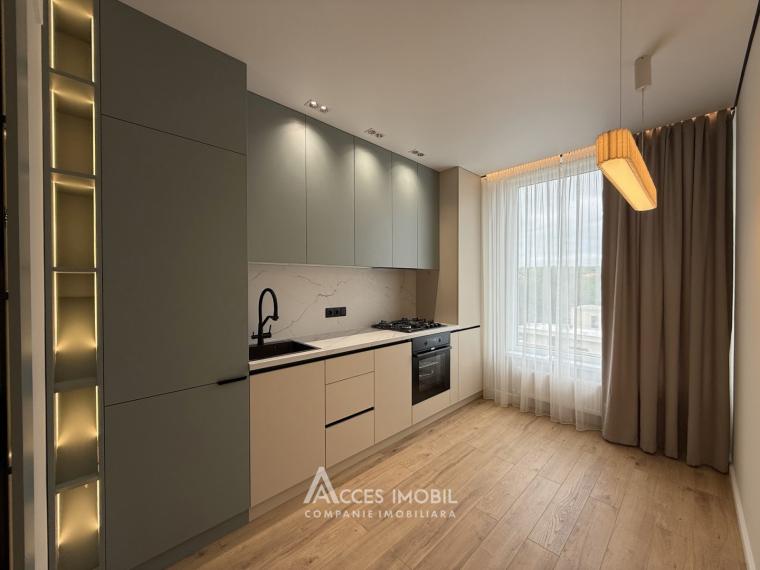 Bloc Nou! Codru, str-la Valea Apelor, 2 camere + living. Euroreparație!: 0