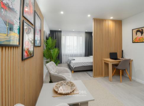 For Rent! Centru, Al. Puskin street, 1 room + living. Euro repair!: 3