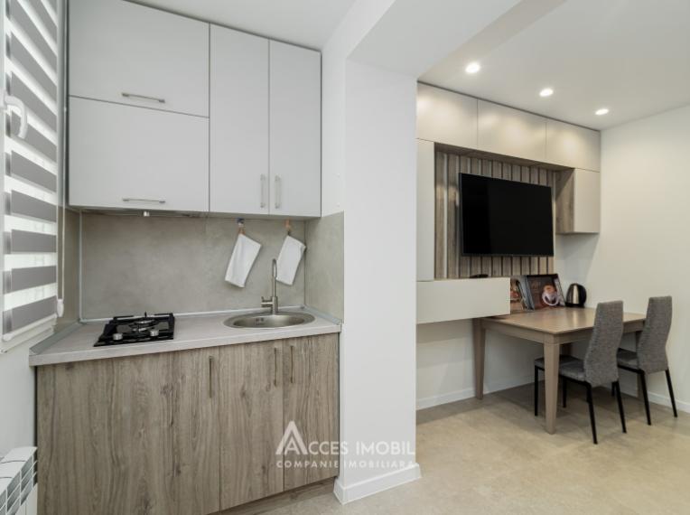 For Rent! Centru, Al. Puskin street, 1 room + living. Euro repair!: 6