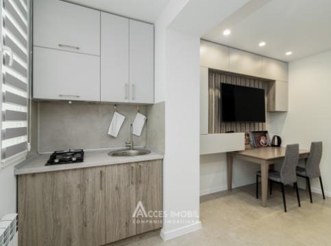 For Rent! Centru, Al. Puskin street, 1 room + living. Euro repair!: 6