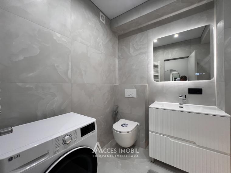 Estate Invest! New Block! Durlești, Ialoveni street, 1 room + living room. Eurorepair! View!: 11