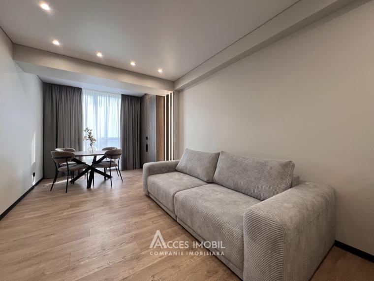 Estate Invest! New Block! Durlești, Ialoveni street, 1 room + living room. Eurorepair! View!: 4