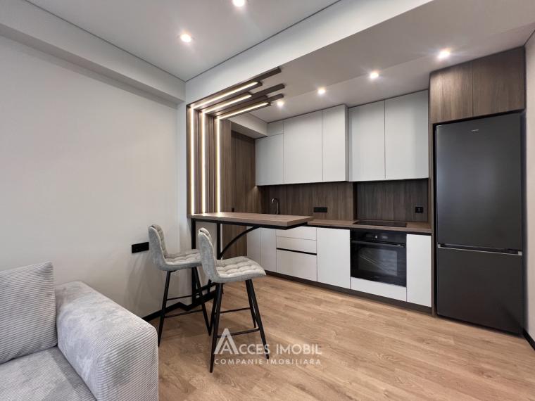 Estate Invest! New Block! Durlești, Ialoveni street, 1 room + living room. Eurorepair! View!: 7