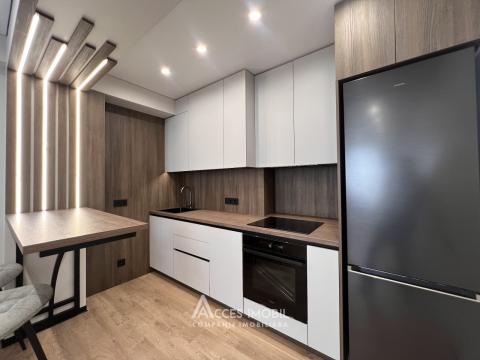 Estate Invest! New Block! Durlești, Ialoveni street, 1 room + living room. Eurorepair! View!: 9