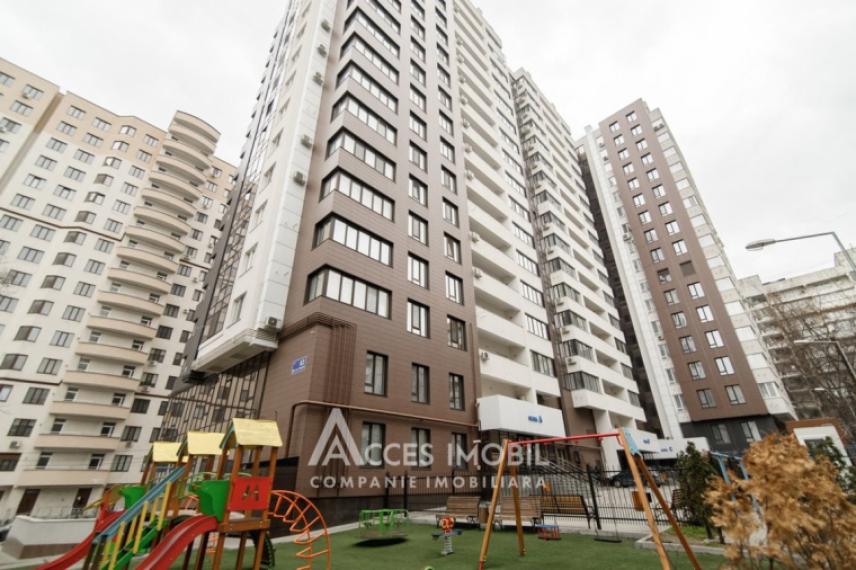 Chirie! Bloc Nou! Centru, str. Lev Tolstoi, 2 camere + living. Euroreparație! Încălzire autonomă!: 8