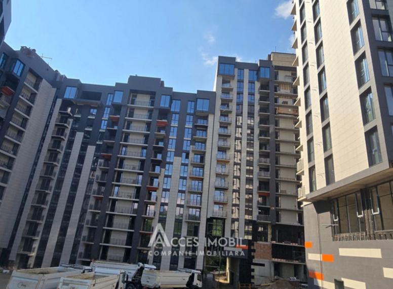 Solomon Construct! Bloc Nou! Botanica, str. Băcioii Noi, 1 cameră + living. Varianta albă!: 5