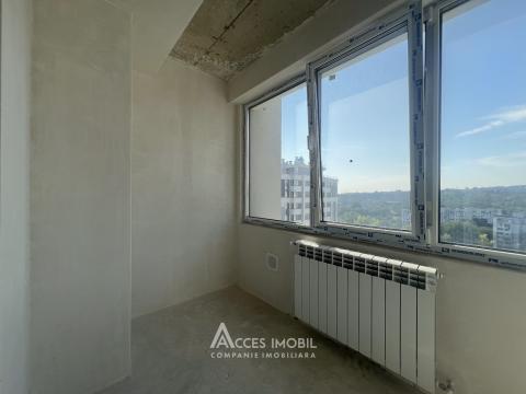 Exfactor! New Building. Buiucani, Vasile Lupu Street, 2 rooms + living room. White version!: 4
