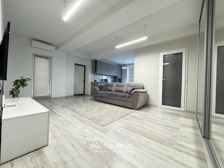 Chirie! Bloc Nou! Durlești, str. Ivan Miciurin, 2 camere + living. Euroreparație!: 8