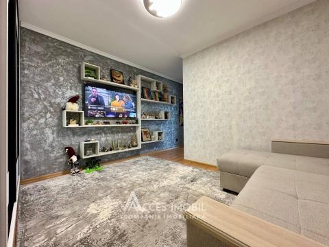 New Block! Stăuceni, Unirii Street, 1 room + living room. Eurorepair! Autonomous heating!: 3