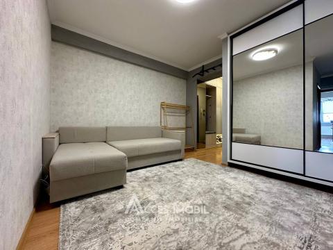 New Block! Stăuceni, Unirii Street, 1 room + living room. Eurorepair! Autonomous heating!: 4
