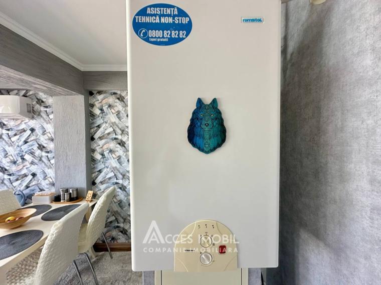New Block! Stăuceni, Unirii Street, 1 room + living room. Eurorepair! Autonomous heating!: 13