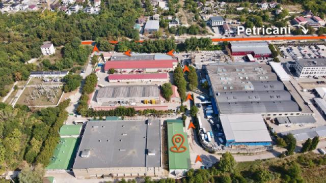 Râșcani, str. Petricani, Spațiu comercial 762m². Reparație medie!: 0