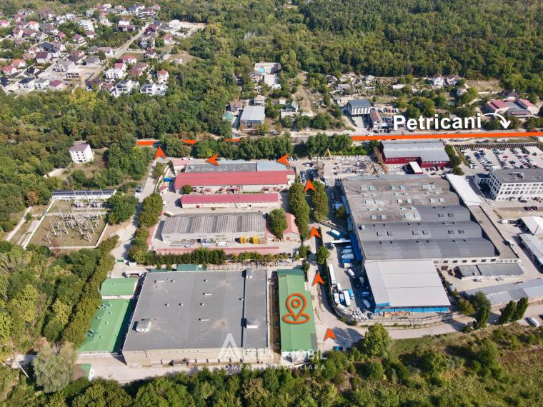 Râșcani, str. Petricani, Spațiu comercial 762m². Reparație medie!: 15