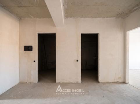 Hora Village! New Block! Buiucani, Bisericii street, 1 room + living room. White version! Autonomous heating!: 4