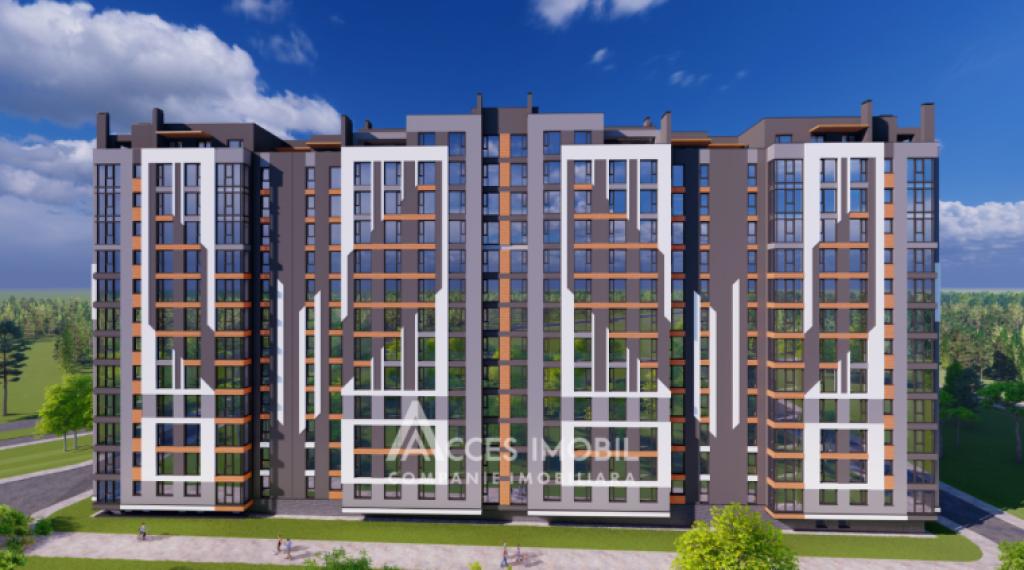 New Block! Telecentru, Ialoveni street, 2 rooms. Middle position!: 1