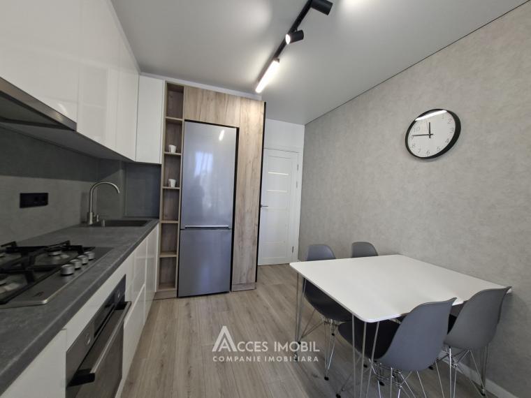SkyHouse! Bloc Nou! Râșcani, str. Andrei Doga, 2 camere. Euroreparație! De mijloc!: 3