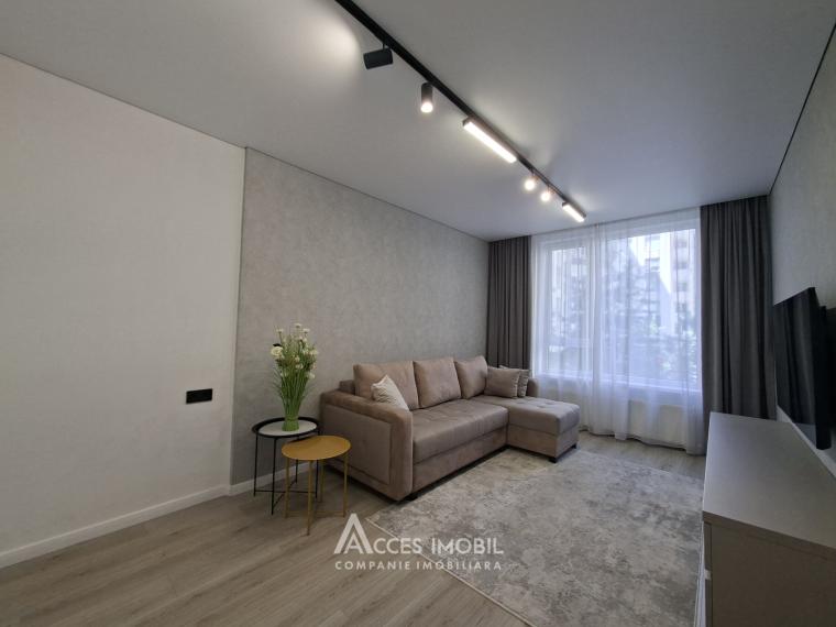 SkyHouse! Bloc Nou! Râșcani, str. Andrei Doga, 2 camere. Euroreparație! De mijloc!: 4