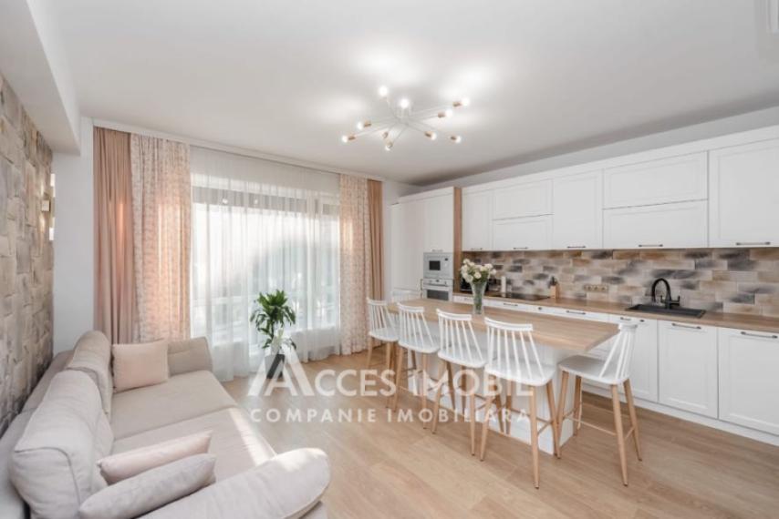 Artima! Bloc Nou! Buiucani, str. Ghenadie Iablocikin, 2 camere + living. Euroreparație! Priveliște!: 0