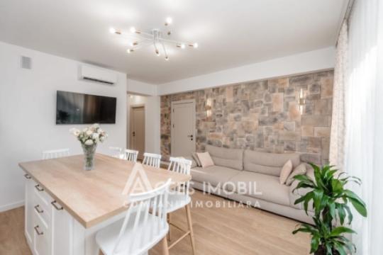 Artima! Bloc Nou! Buiucani, str. Ghenadie Iablocikin, 2 camere + living. Euroreparație! Priveliște!: 2