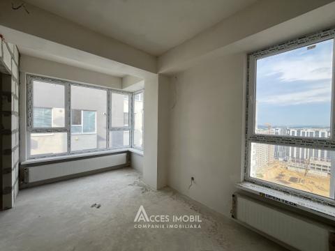Casa Icam! Bloc Nou! Botanica, str. Burebista, 2 camere + living. Varianta albă!: 1