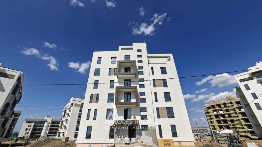Satul German! Bloc Nou! Botanica, str. Dacia, 2 camere + living. Priveliște panoramică! Încălzire autonomă!: 0