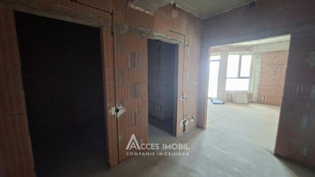 Satul German! Bloc Nou! Botanica, str. Dacia, 2 camere + living. Priveliște panoramică! Încălzire autonomă!: 5