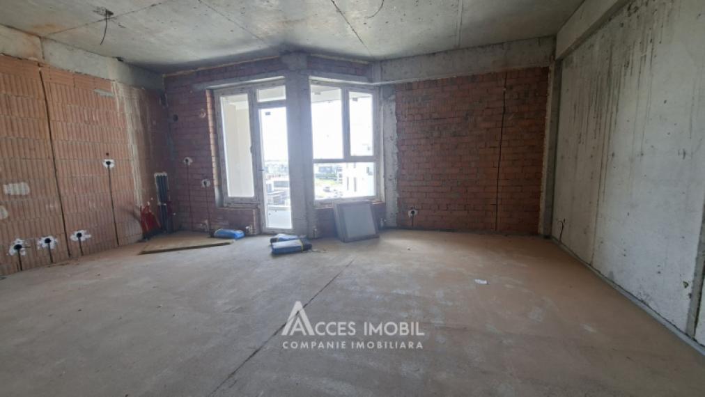 Satul German! Bloc Nou! Botanica, str. Dacia, 2 camere + living. Priveliște panoramică! Încălzire autonomă!: 1