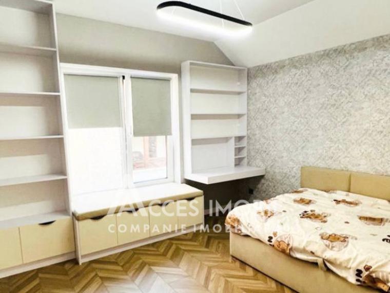 Аренда! Бэчой, ул. Ливиу Деляну, Дом 2 уровня, 4 комнаты + гостиная, 165м² + 4 сотки. Евроремонт!: 2