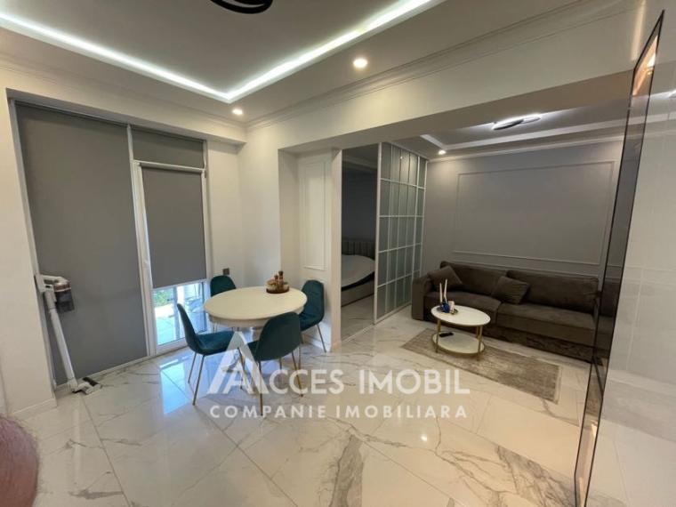 Chirie! Bloc Nou! Râșcani, str. Nicolae Dimo, 1 cameră + living. Reparație Premium! Încălzire autonomă!: 0