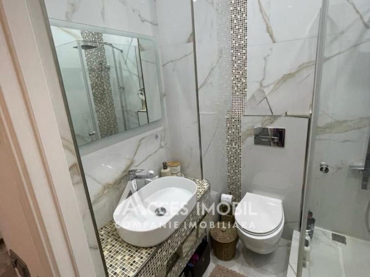 Chirie! Bloc Nou! Râșcani, str. Nicolae Dimo, 1 cameră + living. Reparație Premium! Încălzire autonomă!: 6